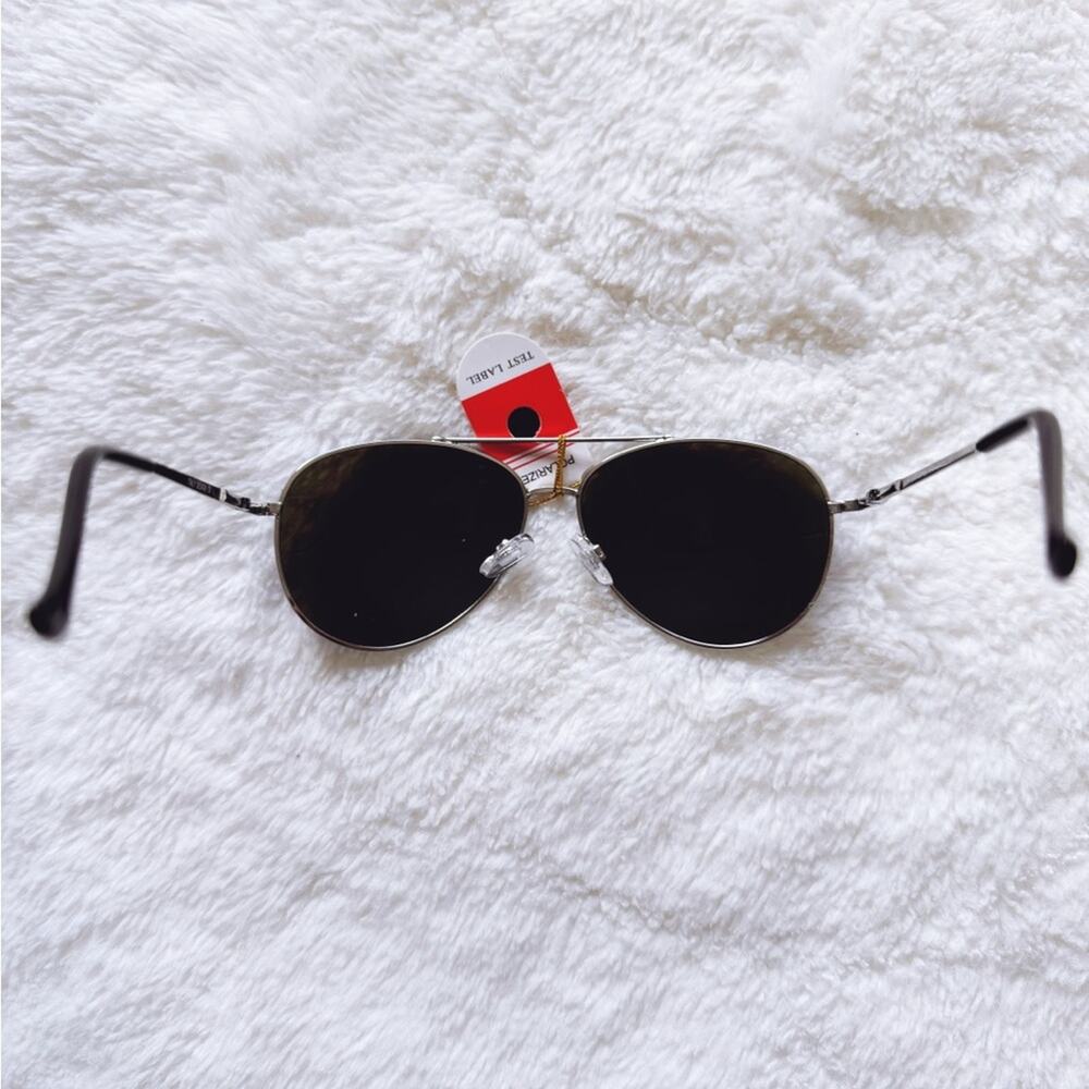 Felix Blue w/Silver Rim Mirrored Sunglasses - Picture 11 of 14